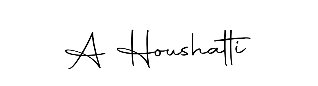 Make a beautiful signature design for name A Houshatti. With this signature (Autography-DOLnW) style, you can create a handwritten signature for free. A Houshatti signature style 10 images and pictures png