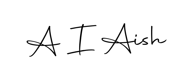 Make a beautiful signature design for name A I Aish. With this signature (Autography-DOLnW) style, you can create a handwritten signature for free. A I Aish signature style 10 images and pictures png