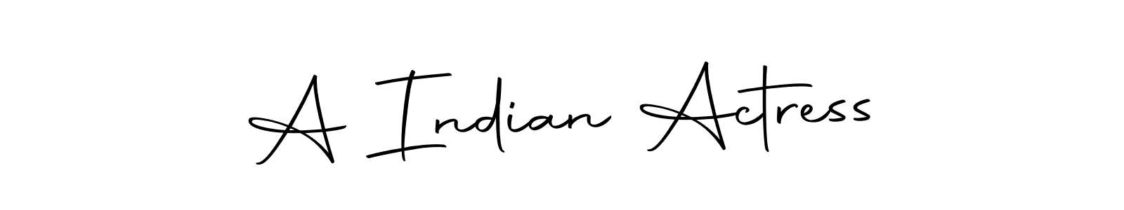 Make a beautiful signature design for name A Indian Actress. Use this online signature maker to create a handwritten signature for free. A Indian Actress signature style 10 images and pictures png