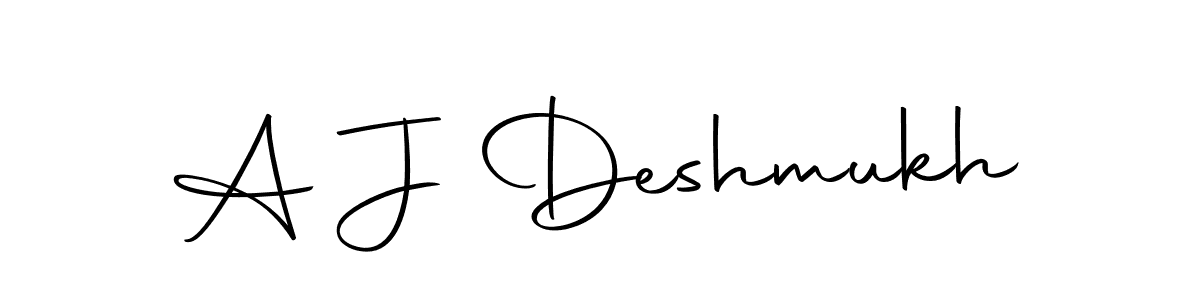 It looks lik you need a new signature style for name A J Deshmukh. Design unique handwritten (Autography-DOLnW) signature with our free signature maker in just a few clicks. A J Deshmukh signature style 10 images and pictures png
