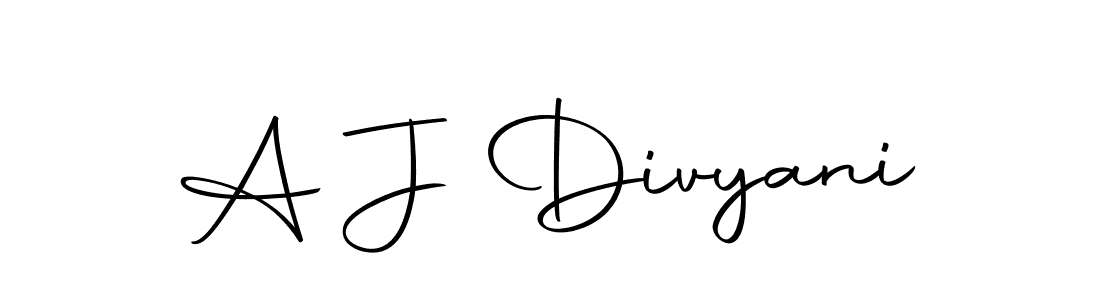 if you are searching for the best signature style for your name A J Divyani. so please give up your signature search. here we have designed multiple signature styles  using Autography-DOLnW. A J Divyani signature style 10 images and pictures png