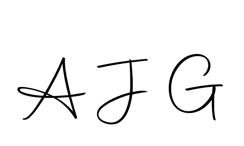 How to make A J G name signature. Use Autography-DOLnW style for creating short signs online. This is the latest handwritten sign. A J G signature style 10 images and pictures png