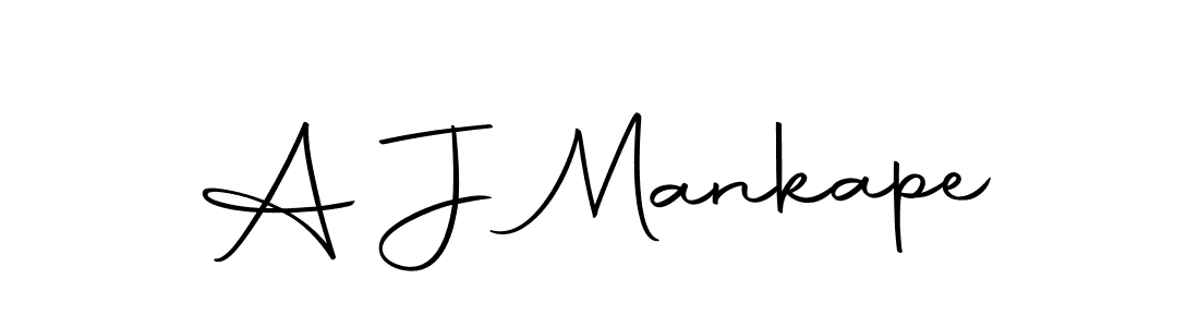 Autography-DOLnW is a professional signature style that is perfect for those who want to add a touch of class to their signature. It is also a great choice for those who want to make their signature more unique. Get A J Mankape name to fancy signature for free. A J Mankape signature style 10 images and pictures png