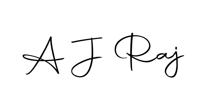 Here are the top 10 professional signature styles for the name A J Raj. These are the best autograph styles you can use for your name. A J Raj signature style 10 images and pictures png