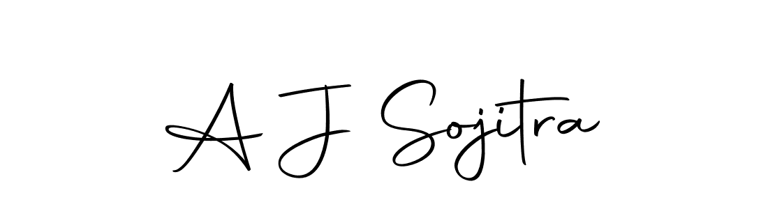 Design your own signature with our free online signature maker. With this signature software, you can create a handwritten (Autography-DOLnW) signature for name A J Sojitra. A J Sojitra signature style 10 images and pictures png