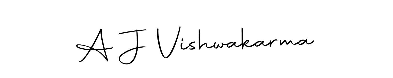 It looks lik you need a new signature style for name A J Vishwakarma. Design unique handwritten (Autography-DOLnW) signature with our free signature maker in just a few clicks. A J Vishwakarma signature style 10 images and pictures png