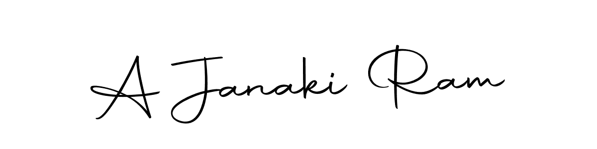Make a short A Janaki Ram signature style. Manage your documents anywhere anytime using Autography-DOLnW. Create and add eSignatures, submit forms, share and send files easily. A Janaki Ram signature style 10 images and pictures png
