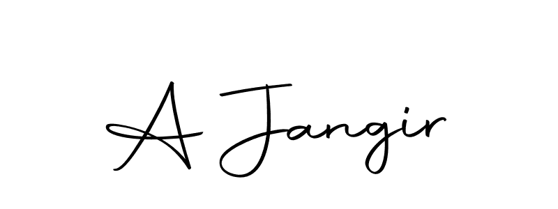 Make a beautiful signature design for name A Jangir. With this signature (Autography-DOLnW) style, you can create a handwritten signature for free. A Jangir signature style 10 images and pictures png
