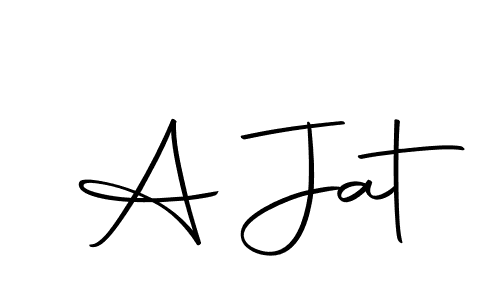 Best and Professional Signature Style for A Jat. Autography-DOLnW Best Signature Style Collection. A Jat signature style 10 images and pictures png