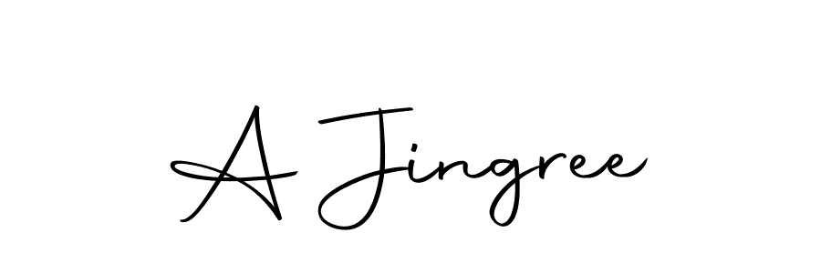 The best way (Autography-DOLnW) to make a short signature is to pick only two or three words in your name. The name A Jingree include a total of six letters. For converting this name. A Jingree signature style 10 images and pictures png