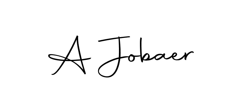You can use this online signature creator to create a handwritten signature for the name A Jobaer. This is the best online autograph maker. A Jobaer signature style 10 images and pictures png