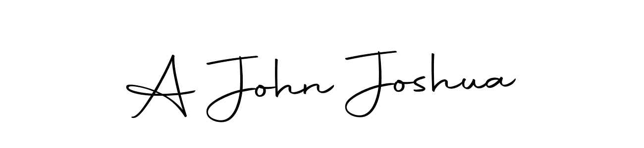 if you are searching for the best signature style for your name A John Joshua. so please give up your signature search. here we have designed multiple signature styles  using Autography-DOLnW. A John Joshua signature style 10 images and pictures png