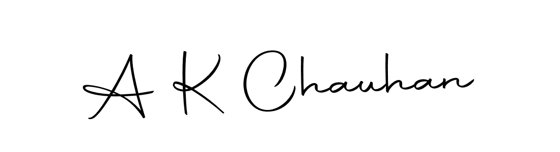 You should practise on your own different ways (Autography-DOLnW) to write your name (A K Chauhan) in signature. don't let someone else do it for you. A K Chauhan signature style 10 images and pictures png