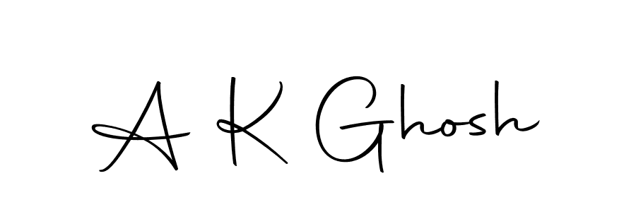 Design your own signature with our free online signature maker. With this signature software, you can create a handwritten (Autography-DOLnW) signature for name A K Ghosh. A K Ghosh signature style 10 images and pictures png