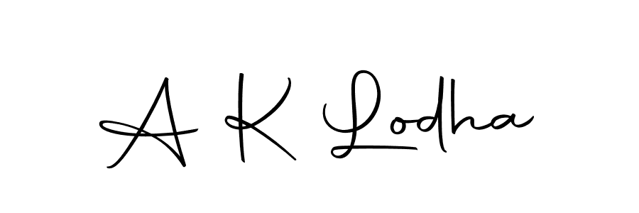 You can use this online signature creator to create a handwritten signature for the name A K Lodha. This is the best online autograph maker. A K Lodha signature style 10 images and pictures png