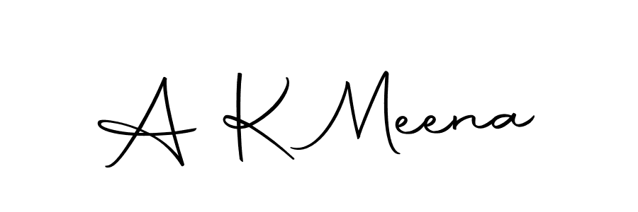 You should practise on your own different ways (Autography-DOLnW) to write your name (A K Meena) in signature. don't let someone else do it for you. A K Meena signature style 10 images and pictures png