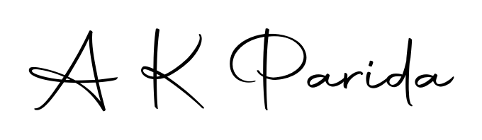 The Autography-DOLnW handwriting style adds charm and authenticity to name A K Parida. A wonderful choice for personal thank-you notes. A K Parida signature style 10 images and pictures png