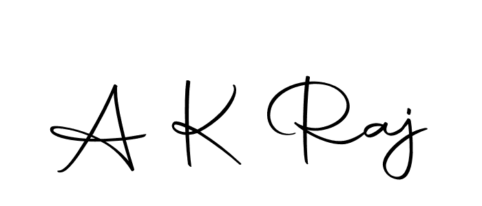 How to make A K Raj signature? Autography-DOLnW is a professional autograph style. Create handwritten signature for A K Raj name. A K Raj signature style 10 images and pictures png