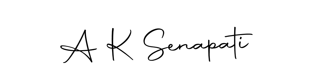 How to make A K Senapati signature? Autography-DOLnW is a professional autograph style. Create handwritten signature for A K Senapati name. A K Senapati signature style 10 images and pictures png