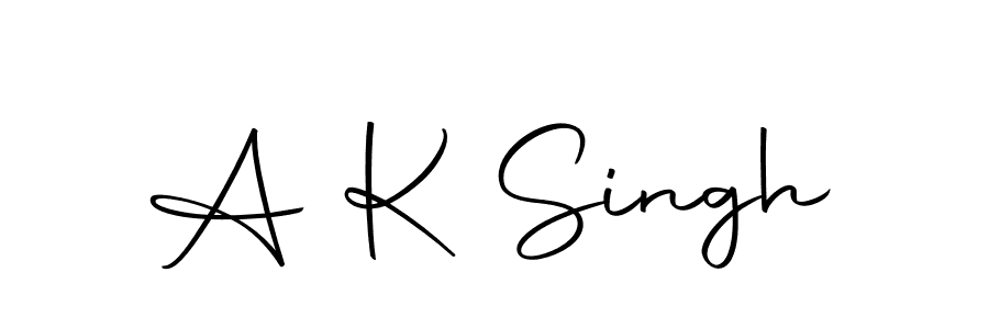 The best way (Autography-DOLnW) to make a short signature is to pick only two or three words in your name. The name A K Singh include a total of six letters. For converting this name. A K Singh signature style 10 images and pictures png