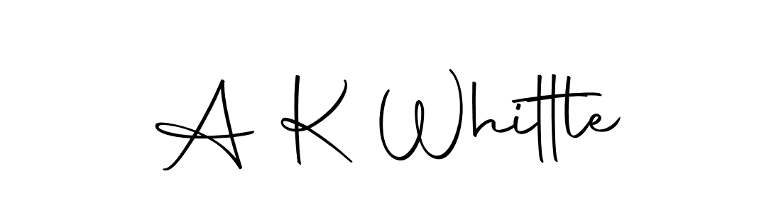 A K Whittle stylish signature style. Best Handwritten Sign (Autography-DOLnW) for my name. Handwritten Signature Collection Ideas for my name A K Whittle. A K Whittle signature style 10 images and pictures png