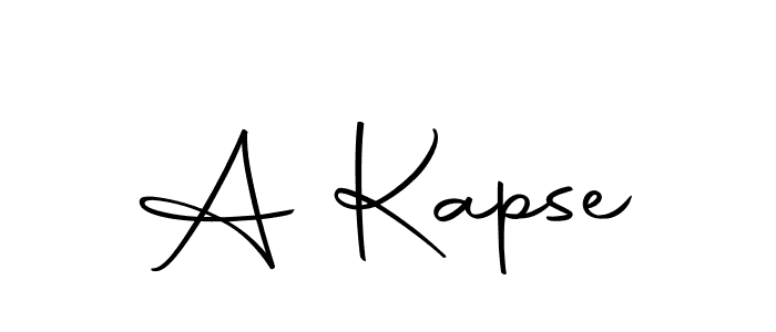 Also You can easily find your signature by using the search form. We will create A Kapse name handwritten signature images for you free of cost using Autography-DOLnW sign style. A Kapse signature style 10 images and pictures png