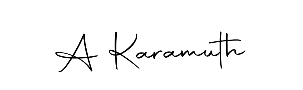 if you are searching for the best signature style for your name A Karamuth. so please give up your signature search. here we have designed multiple signature styles  using Autography-DOLnW. A Karamuth signature style 10 images and pictures png