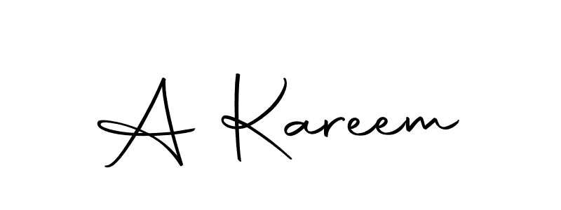 Also we have A Kareem name is the best signature style. Create professional handwritten signature collection using Autography-DOLnW autograph style. A Kareem signature style 10 images and pictures png