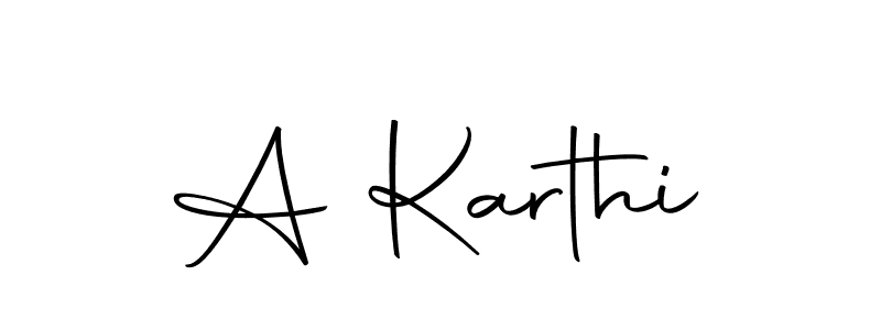 Also we have A Karthi name is the best signature style. Create professional handwritten signature collection using Autography-DOLnW autograph style. A Karthi signature style 10 images and pictures png