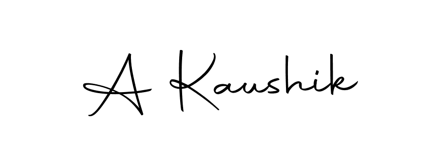 Make a beautiful signature design for name A Kaushik. With this signature (Autography-DOLnW) style, you can create a handwritten signature for free. A Kaushik signature style 10 images and pictures png