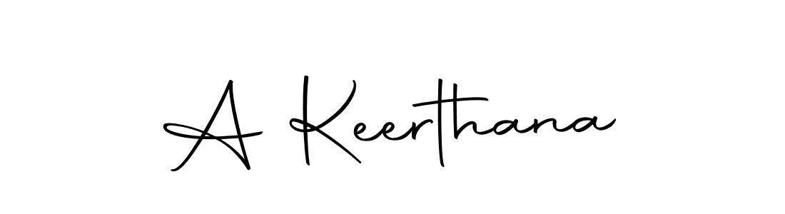Use a signature maker to create a handwritten signature online. With this signature software, you can design (Autography-DOLnW) your own signature for name A Keerthana. A Keerthana signature style 10 images and pictures png