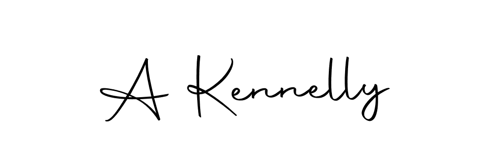 A Kennelly stylish signature style. Best Handwritten Sign (Autography-DOLnW) for my name. Handwritten Signature Collection Ideas for my name A Kennelly. A Kennelly signature style 10 images and pictures png