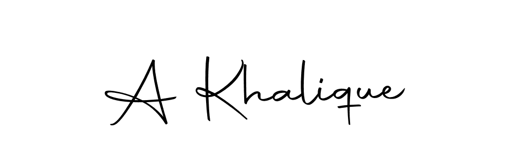 Best and Professional Signature Style for A Khalique. Autography-DOLnW Best Signature Style Collection. A Khalique signature style 10 images and pictures png