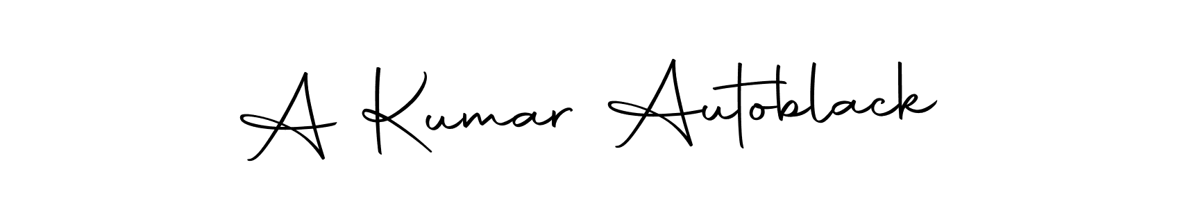 You should practise on your own different ways (Autography-DOLnW) to write your name (A Kumar Autoblack) in signature. don't let someone else do it for you. A Kumar Autoblack signature style 10 images and pictures png