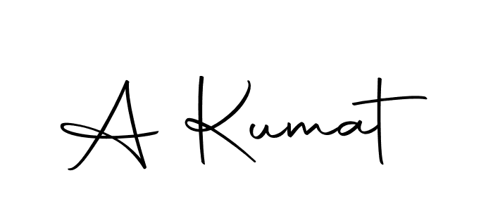 Create a beautiful signature design for name A Kumat. With this signature (Autography-DOLnW) fonts, you can make a handwritten signature for free. A Kumat signature style 10 images and pictures png