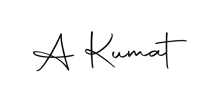 Create a beautiful signature design for name A Kumat. With this signature (Autography-DOLnW) fonts, you can make a handwritten signature for free. A Kumat signature style 10 images and pictures png