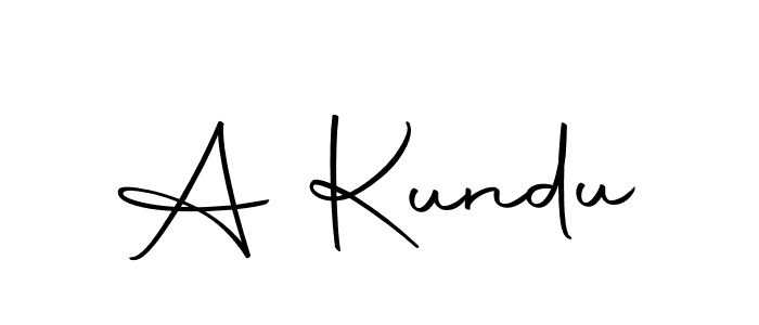 How to make A Kundu signature? Autography-DOLnW is a professional autograph style. Create handwritten signature for A Kundu name. A Kundu signature style 10 images and pictures png