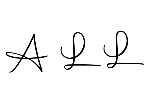 You should practise on your own different ways (Autography-DOLnW) to write your name (A L L) in signature. don't let someone else do it for you. A L L signature style 10 images and pictures png