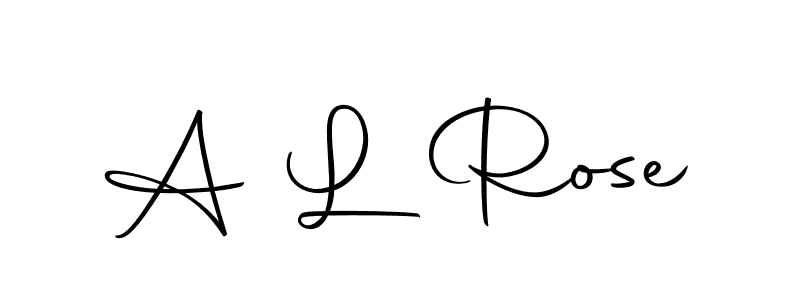 Design your own signature with our free online signature maker. With this signature software, you can create a handwritten (Autography-DOLnW) signature for name A L Rose. A L Rose signature style 10 images and pictures png
