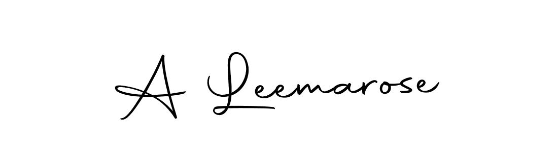 This is the best signature style for the A Leemarose name. Also you like these signature font (Autography-DOLnW). Mix name signature. A Leemarose signature style 10 images and pictures png