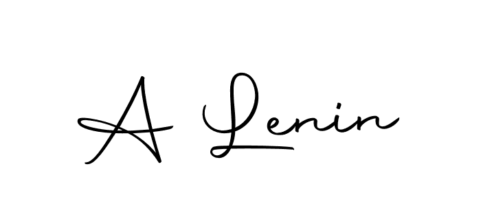 Make a beautiful signature design for name A Lenin. With this signature (Autography-DOLnW) style, you can create a handwritten signature for free. A Lenin signature style 10 images and pictures png