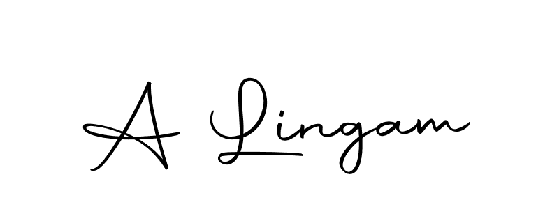 The best way (Autography-DOLnW) to make a short signature is to pick only two or three words in your name. The name A Lingam include a total of six letters. For converting this name. A Lingam signature style 10 images and pictures png