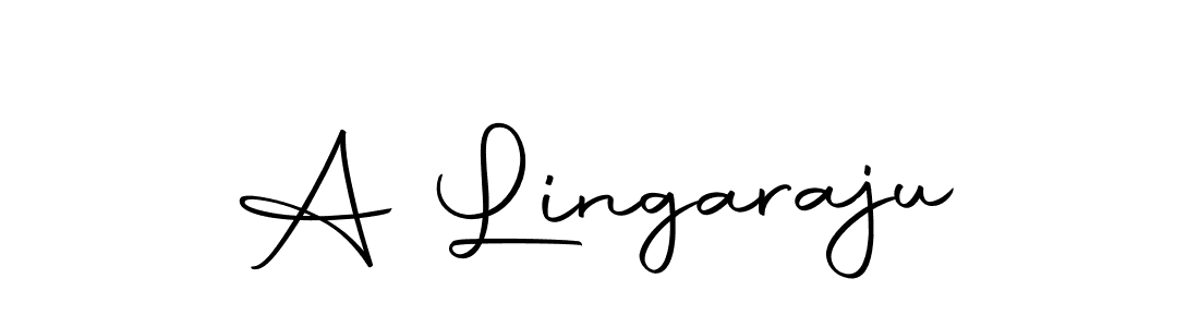 Design your own signature with our free online signature maker. With this signature software, you can create a handwritten (Autography-DOLnW) signature for name A Lingaraju. A Lingaraju signature style 10 images and pictures png