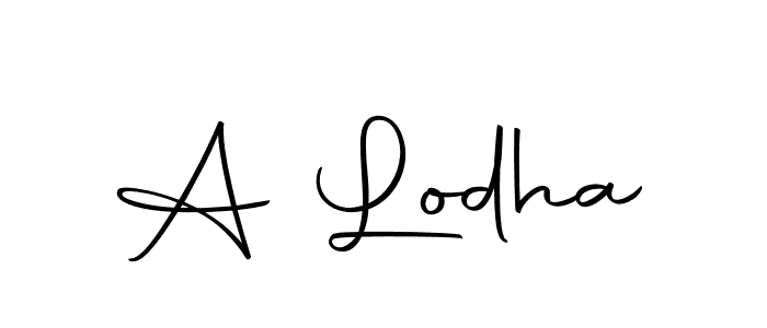 How to make A Lodha signature? Autography-DOLnW is a professional autograph style. Create handwritten signature for A Lodha name. A Lodha signature style 10 images and pictures png