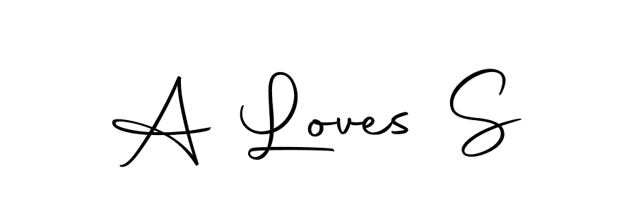 It looks lik you need a new signature style for name A Loves S. Design unique handwritten (Autography-DOLnW) signature with our free signature maker in just a few clicks. A Loves S signature style 10 images and pictures png