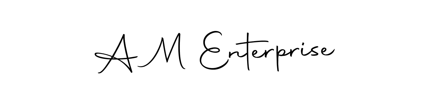 Make a beautiful signature design for name A M Enterprise. Use this online signature maker to create a handwritten signature for free. A M Enterprise signature style 10 images and pictures png