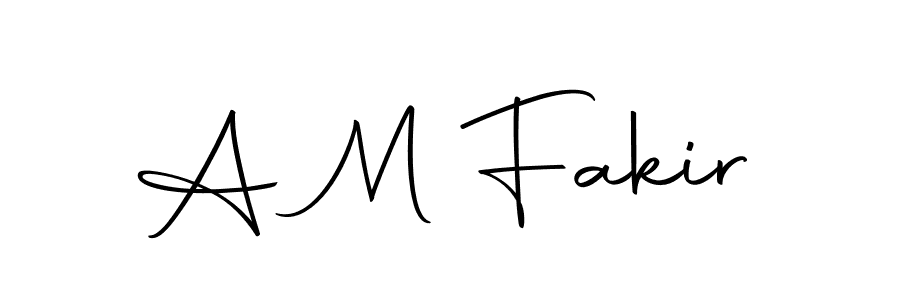 Make a beautiful signature design for name A M Fakir. Use this online signature maker to create a handwritten signature for free. A M Fakir signature style 10 images and pictures png