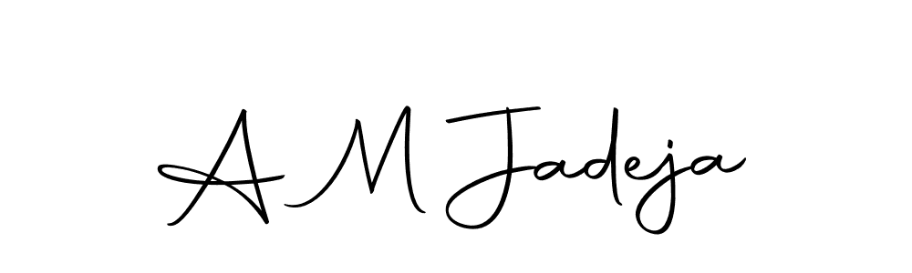 Here are the top 10 professional signature styles for the name A M Jadeja. These are the best autograph styles you can use for your name. A M Jadeja signature style 10 images and pictures png