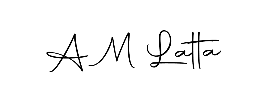 How to Draw A M Latta signature style? Autography-DOLnW is a latest design signature styles for name A M Latta. A M Latta signature style 10 images and pictures png