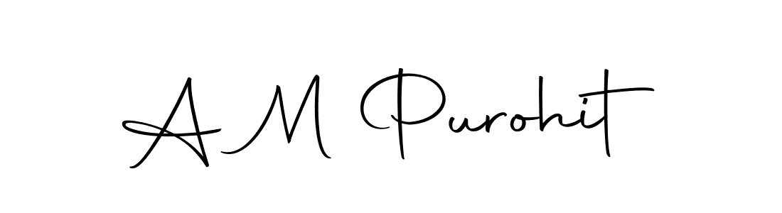 Similarly Autography-DOLnW is the best handwritten signature design. Signature creator online .You can use it as an online autograph creator for name A M Purohit. A M Purohit signature style 10 images and pictures png